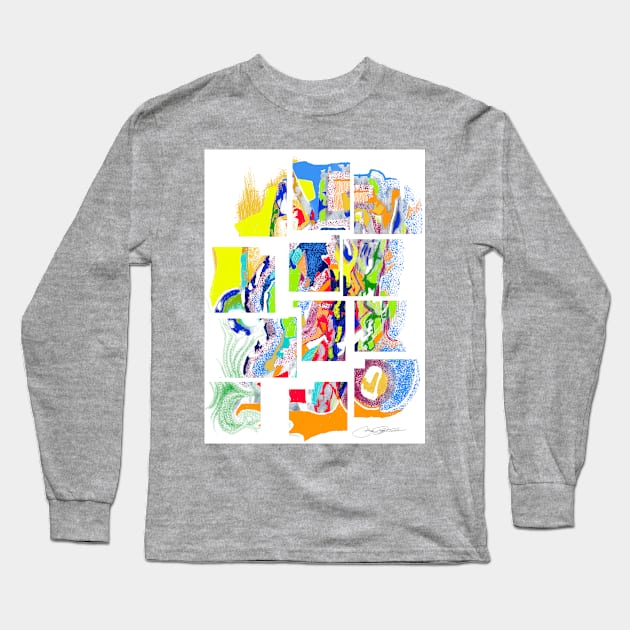 Related Separated Long Sleeve T-Shirt by MarkArTurner